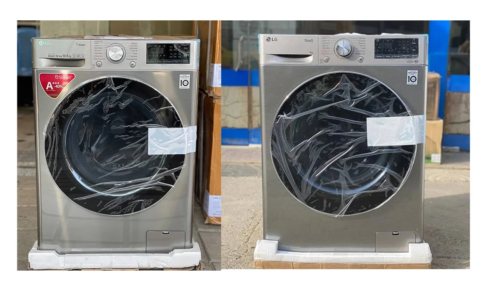 بررسی و مقایسه ماشین لباسشویی ال جی R5 با V5