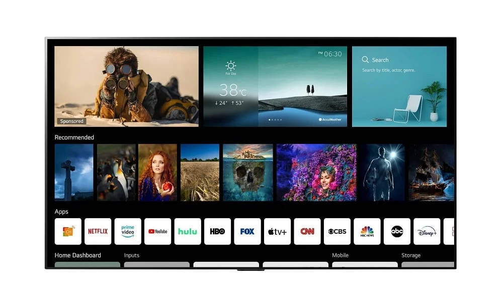 	تلویزیون 65 اینچ ال جی مدل 65UP7750 اسمارت 4K محصول 2021