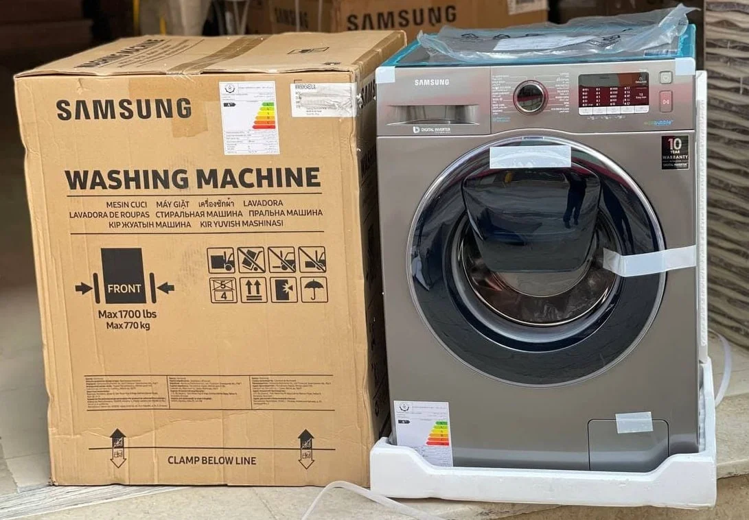 ماشین لباسشویی 9 کیلو ادواش سامسونگ مدل WW90K54E0UX در سایت بانه کادو