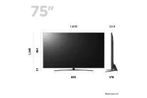 تلویزیون ال جی 75UR81006 اسمارت 2023