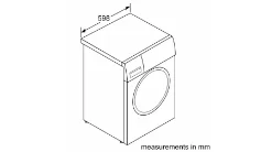 ماشین لباسشویی بوش مدل WGA242X0ME سری 4 ترکیه 9 کیلو