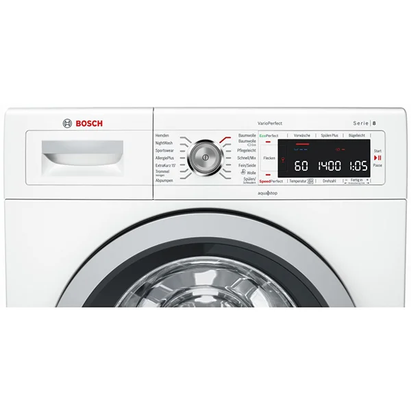 ماشین لباسشویی 9 کیلو بوش مدل WAW32560GC سری 8 آلمان 1600 دور