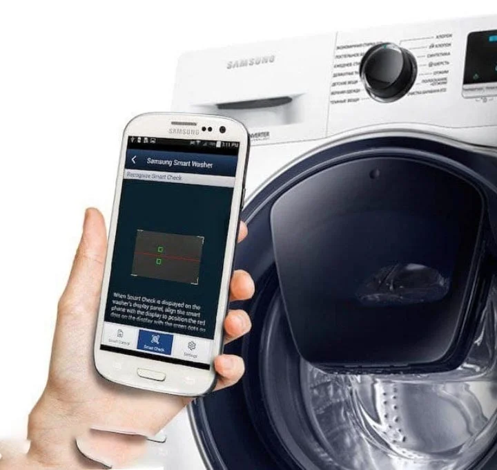 ماشین لباس شوییی سامسونگ 8 کیلو ادواش مدل WW80T554DAN1 در سایت بانه کادو