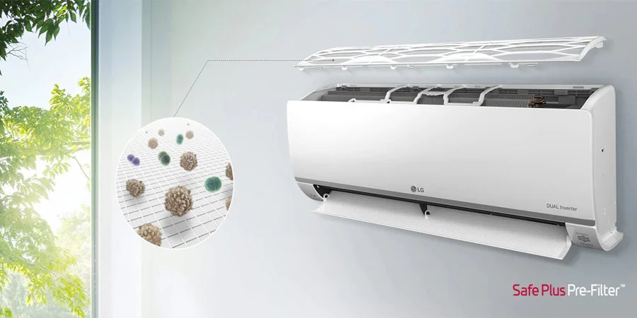 کولر گازی ال جی 26000 هزار دوال اینورتر مدل BMP-26K