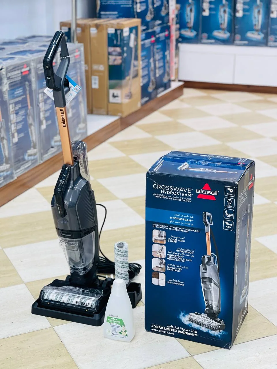 جارو شارژی عصایی بیسل مدل 3527E