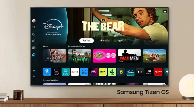 تلویزیون 4K QLED سامسونگ مدل Q70D سایز 75 اینچ 
